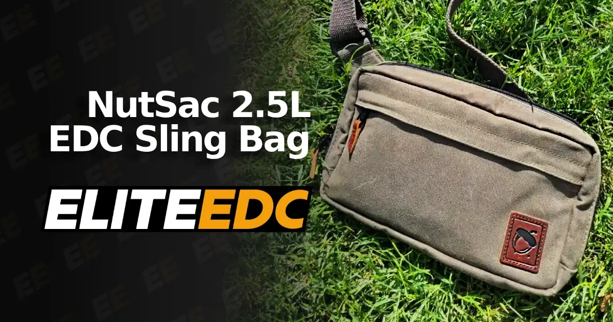 NutSac Speed Sling Review | A Month of Daily Carry