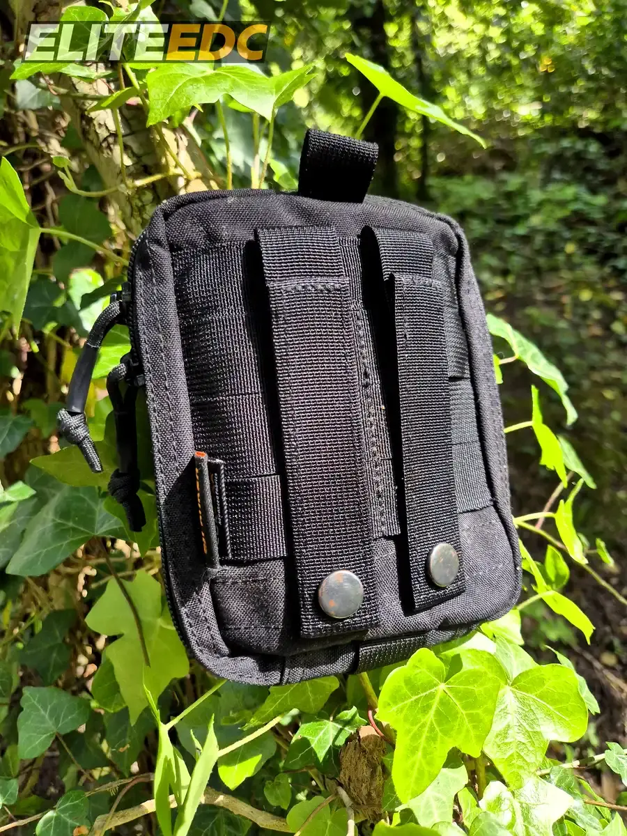 Excellent Elite Spanker MOLLE pouch back view with button straps