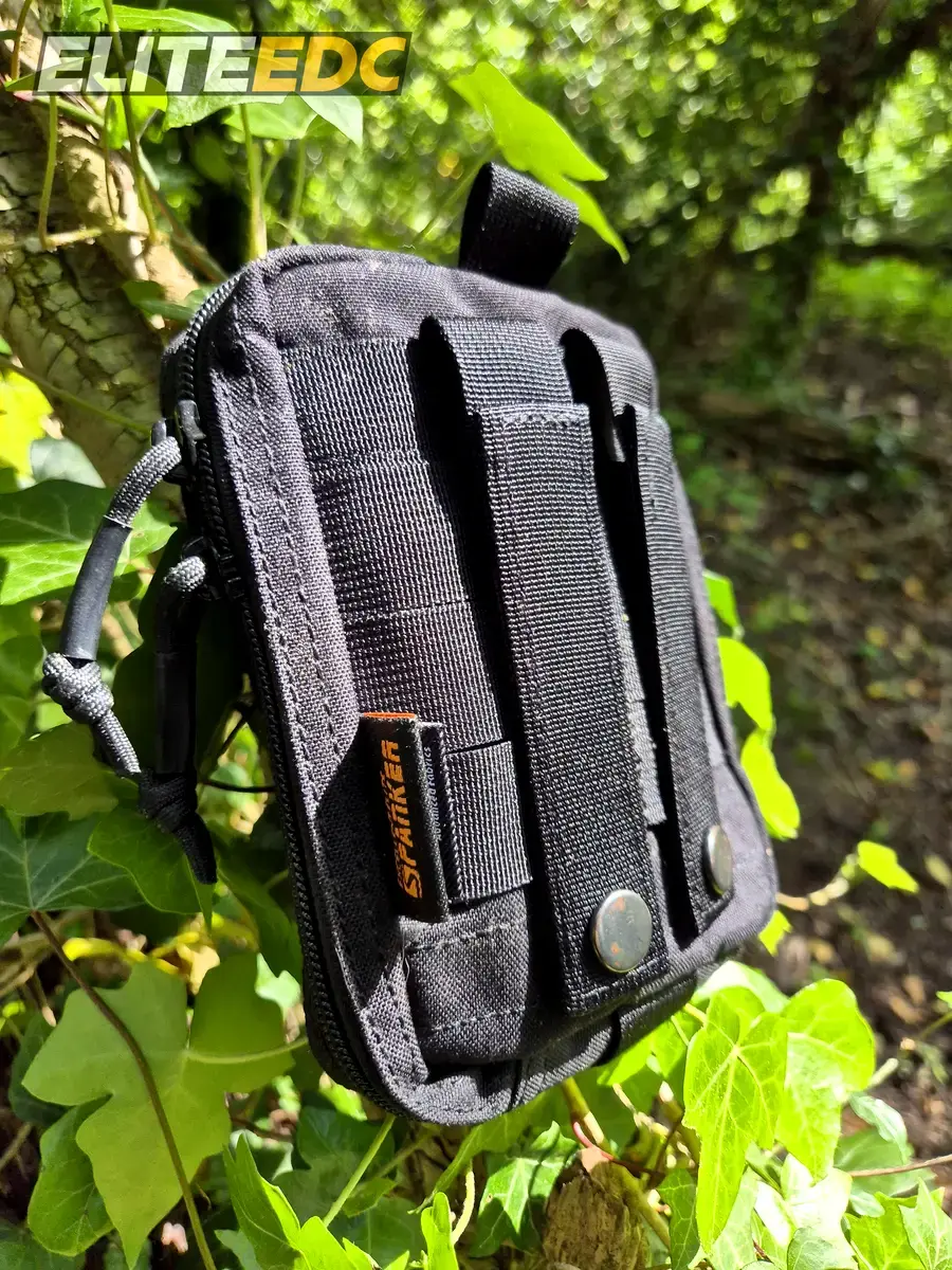 Excellent Elite Spanker MOLLE pouch button strap attachment system