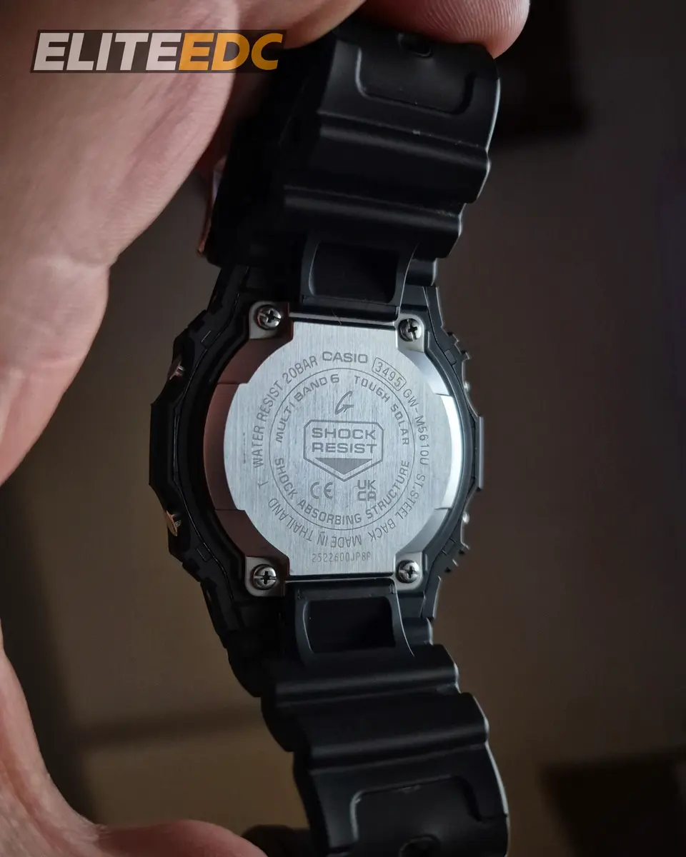 Casio G-Shock GW-M5610U case back