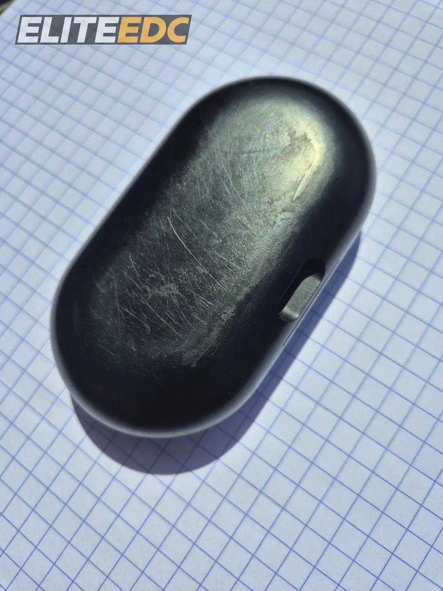 Anker Soundcore V20i case bottom after two years of daily carry